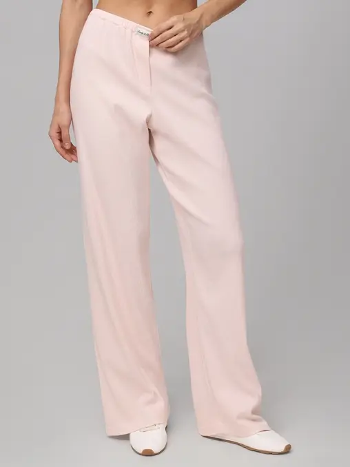 Брюки хлопковые SPORTY & RICH