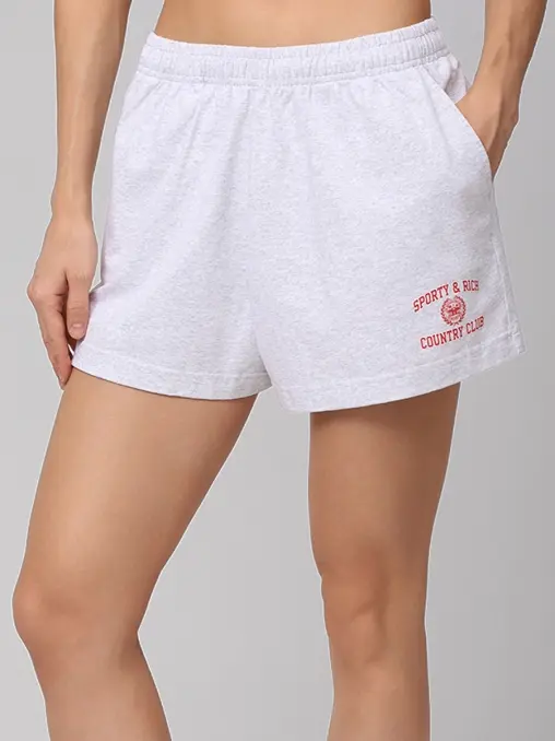 Шорты хлопковые SPORTY & RICH