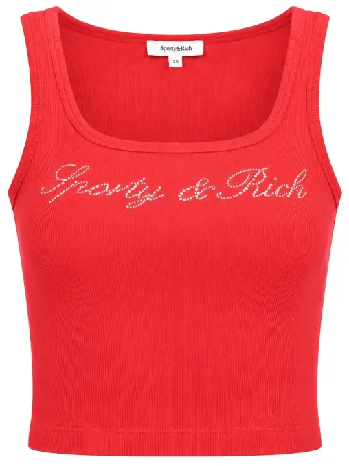 Топ хлопковый SPORTY & RICH