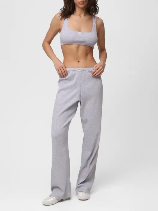 Брюки хлопковые SPORTY & RICH
