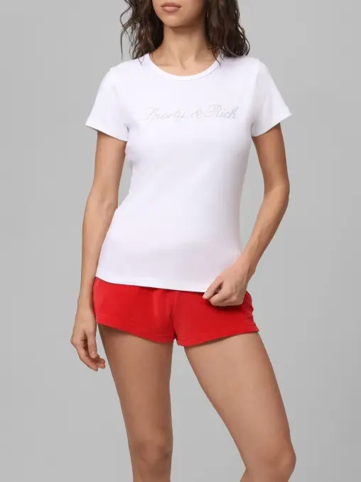 Футболка хлопковая SPORTY & RICH