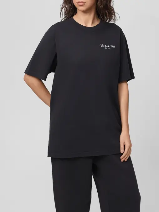 Футболка хлопковая SPORTY & RICH