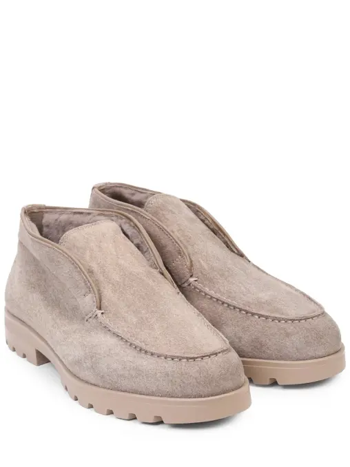 Ботинки замшевые на меху SANTONI
