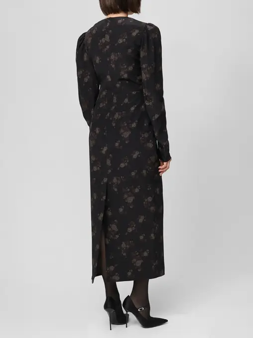 Платье шелковое ROSES AND LACE