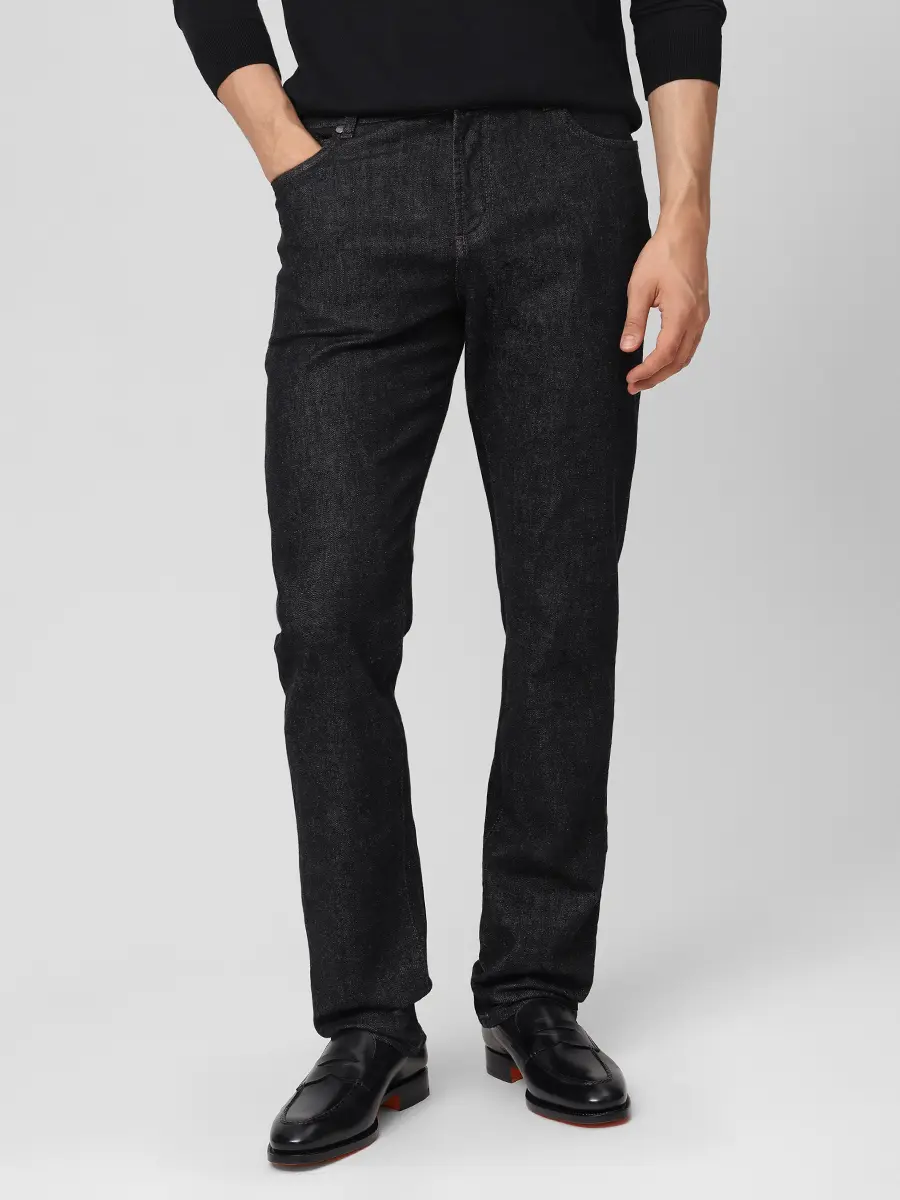 Джинсы Regular Fit хлопковые