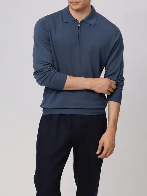 Поло шерстяное CANALI
