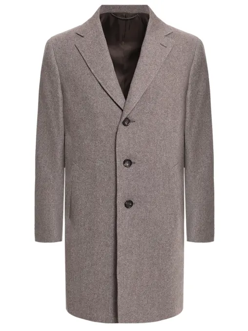 Пальто шерстяное CANALI