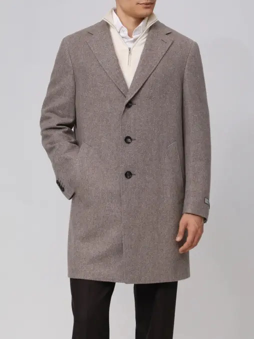 Пальто шерстяное CANALI