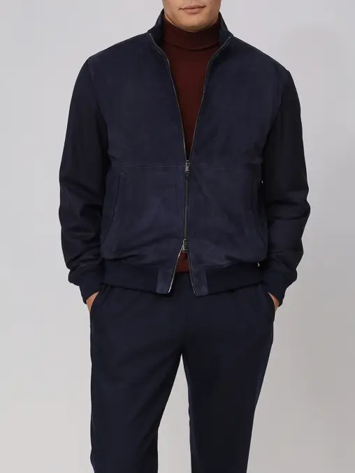 Бомбер замшевая CANALI