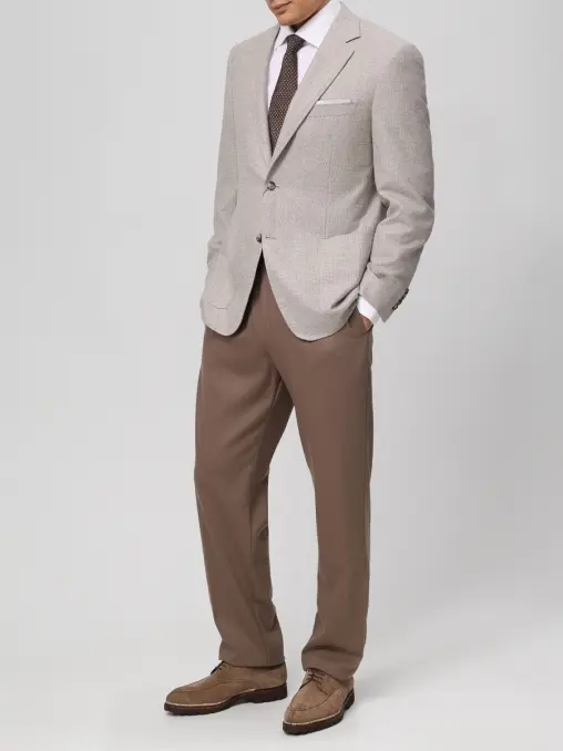 Брюки шерстяные CANALI