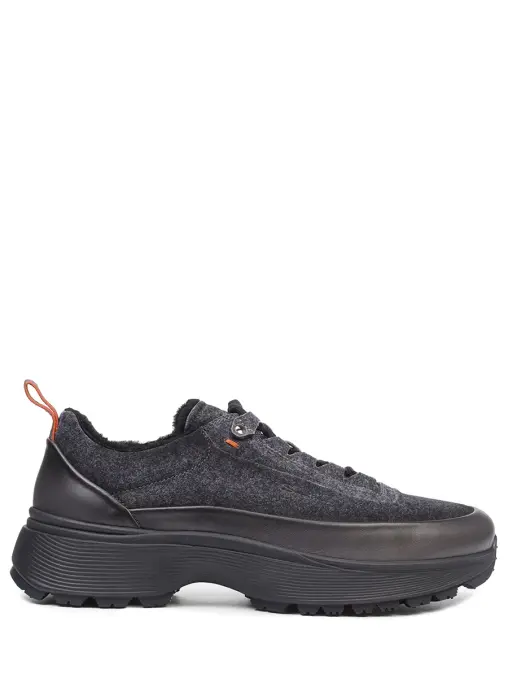 Кроссовки комбинированные на меху SANTONI