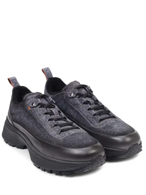 Кроссовки комбинированные на меху SANTONI