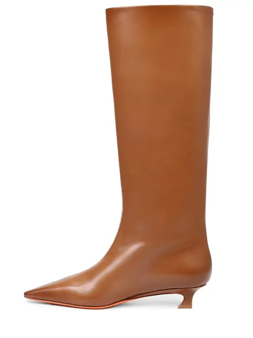 Сапоги кожаные SANTONI