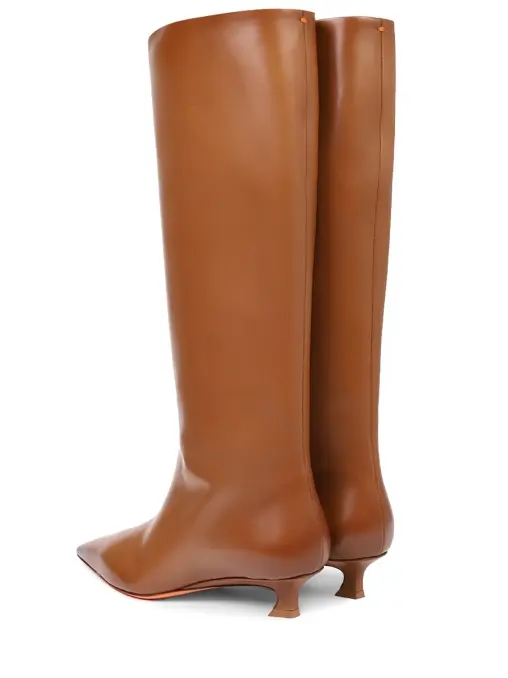 Сапоги кожаные SANTONI