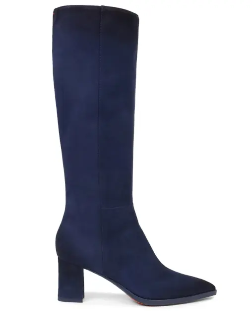 Сапоги замшевые SANTONI