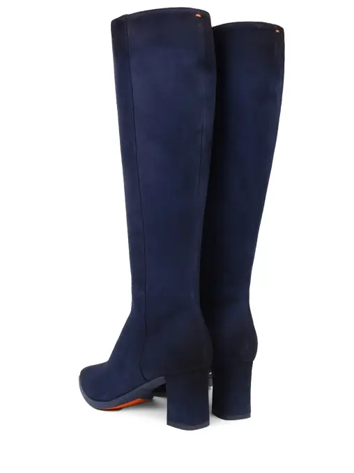 Сапоги замшевые SANTONI
