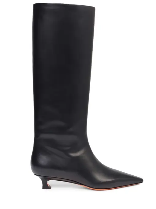 Сапоги кожаные SANTONI