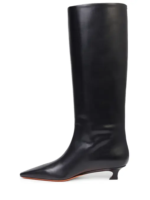 Сапоги кожаные SANTONI