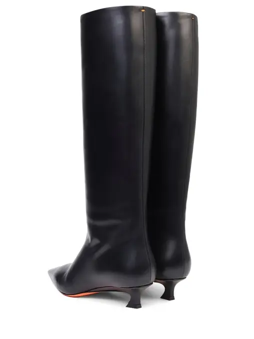 Сапоги кожаные SANTONI