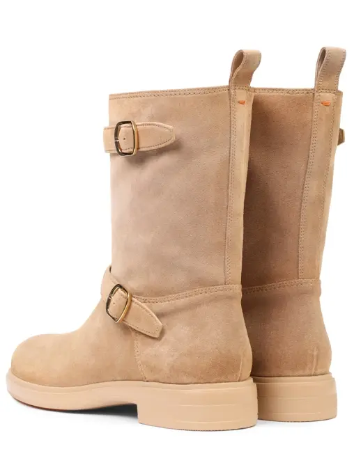 Полусапоги замшевые SANTONI