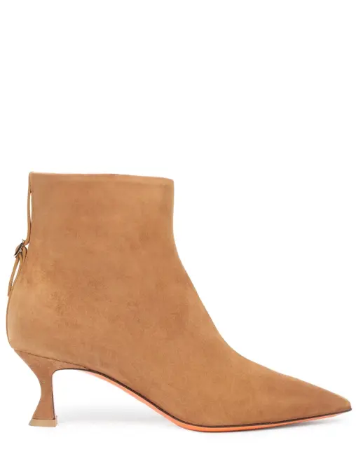 Ботильоны замшевые SANTONI