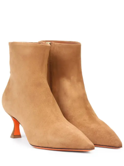 Ботильоны замшевые SANTONI