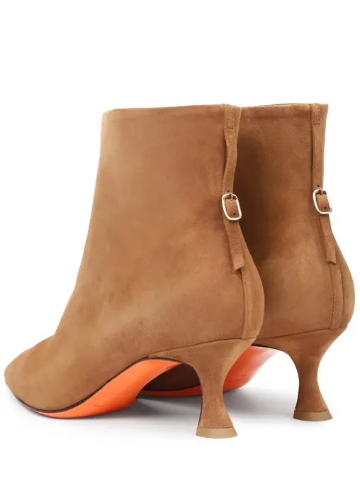 Ботильоны замшевые SANTONI
