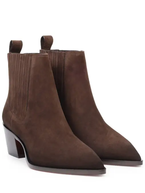 Ботильоны замшевые SANTONI