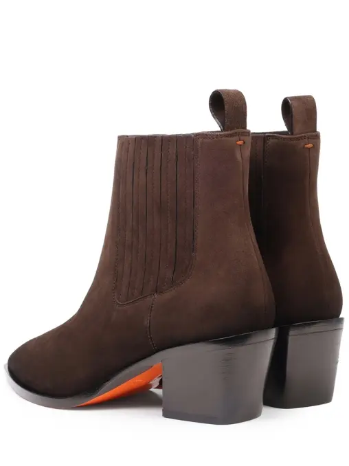 Ботильоны замшевые SANTONI