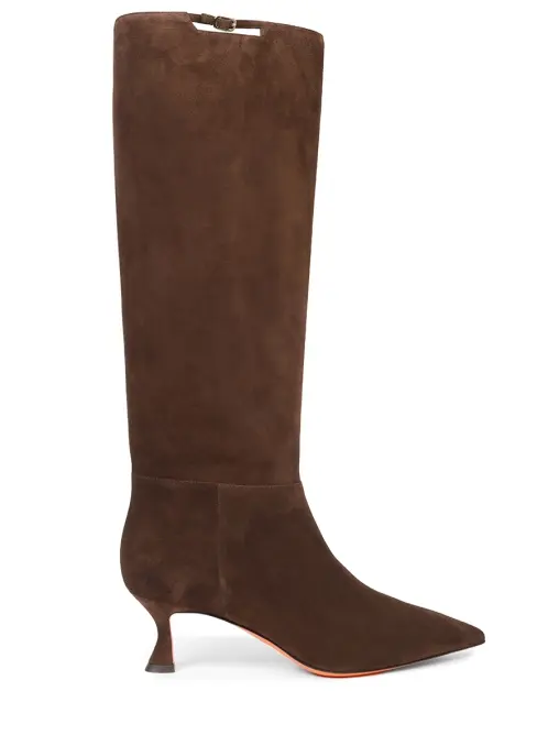 Сапоги замшевые SANTONI