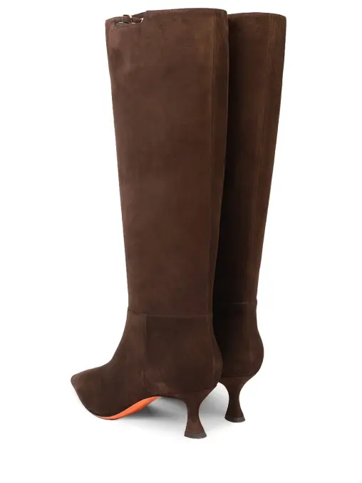 Сапоги замшевые SANTONI