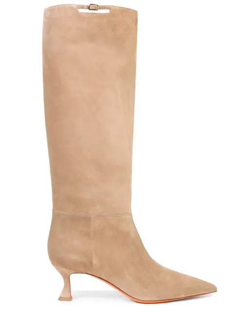 Сапоги замшевые SANTONI