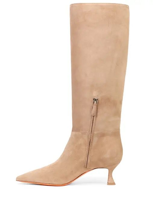 Сапоги замшевые SANTONI