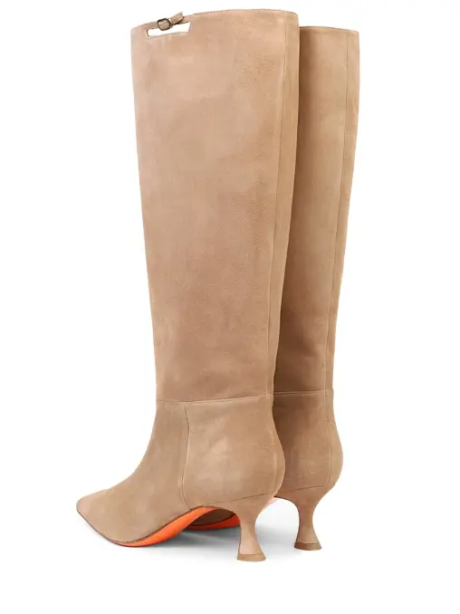 Сапоги замшевые SANTONI