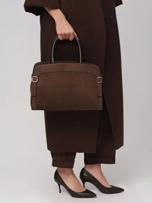 Сумка замшевая SANTONI