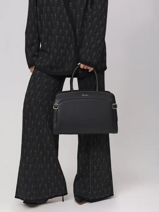Сумка кожаная SANTONI