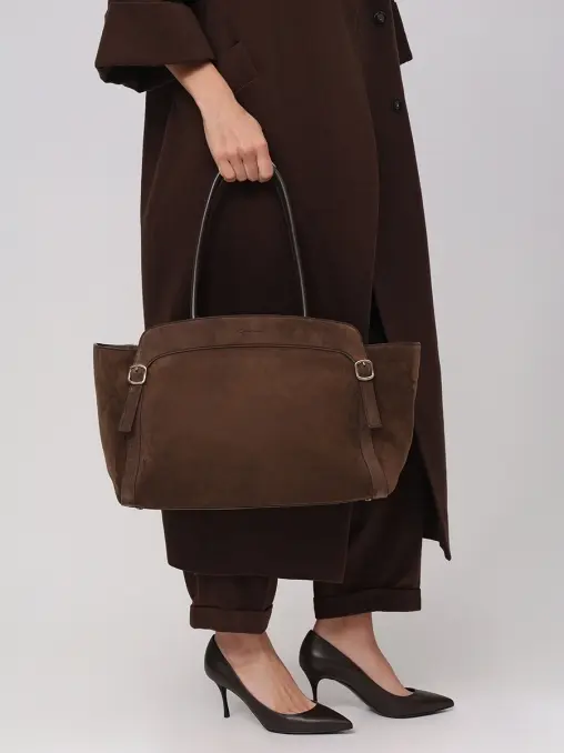 Сумка замшевая SANTONI