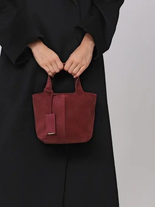 Сумка замшевая SANTONI