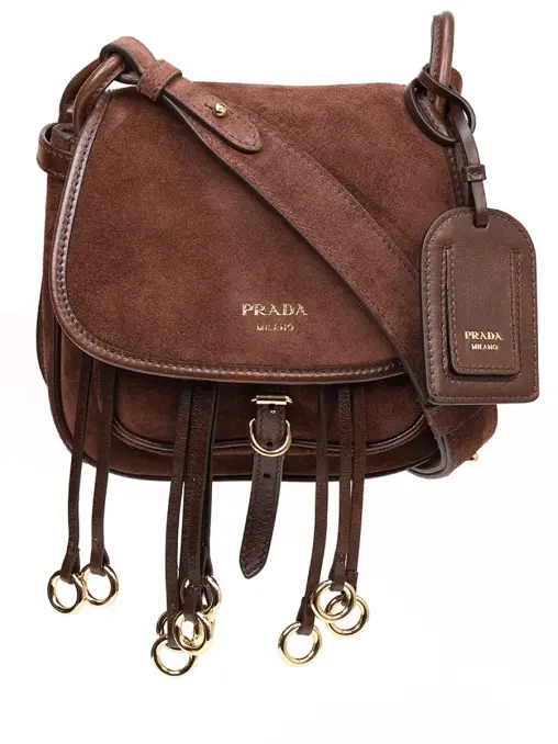 Сумка замшевая PRADA
