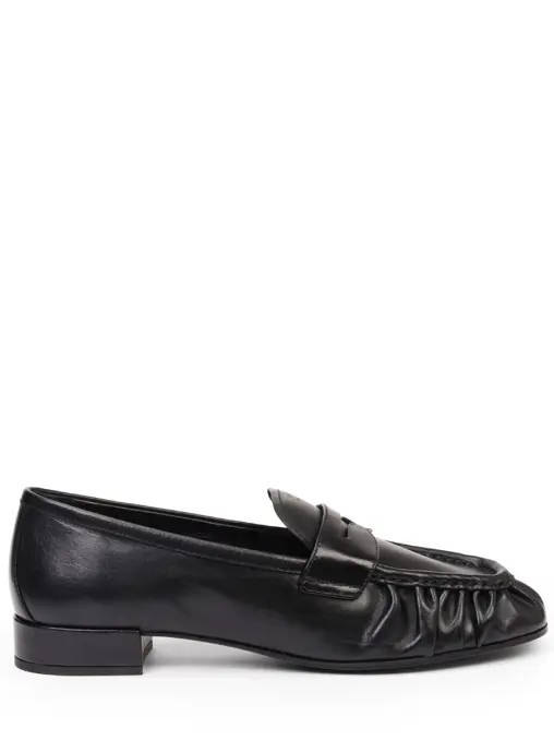 Лоферы кожаные PRADA