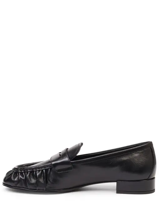 Лоферы кожаные PRADA