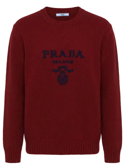 Джемпер из шерсти и кашемира PRADA