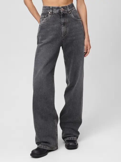 Джинсы хлопковые BRUNELLO CUCINELLI