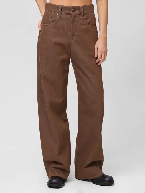 Джинсы хлопковые BRUNELLO CUCINELLI