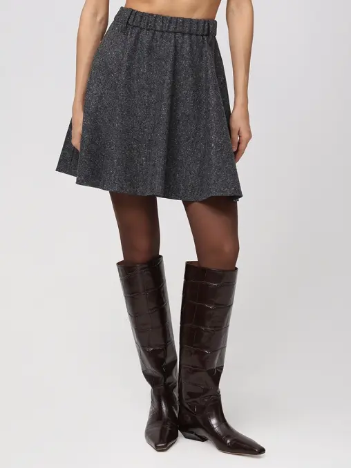 Юбка шерстяная BRUNELLO CUCINELLI