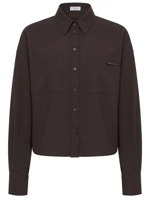 Рубашка шерстяная BRUNELLO CUCINELLI