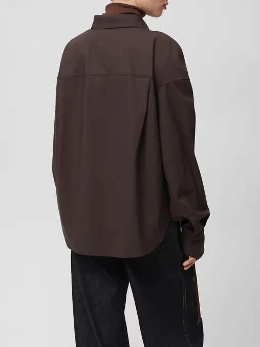 Рубашка шерстяная BRUNELLO CUCINELLI