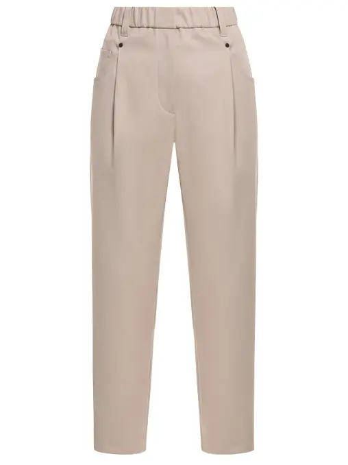 Брюки хлопковые BRUNELLO CUCINELLI