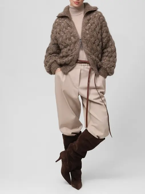 Брюки хлопковые BRUNELLO CUCINELLI