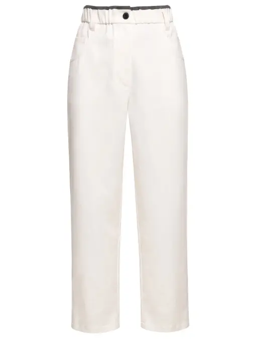 Брюки хлопковые BRUNELLO CUCINELLI